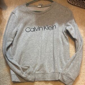 Calvin Klein Gray Sweatshirt